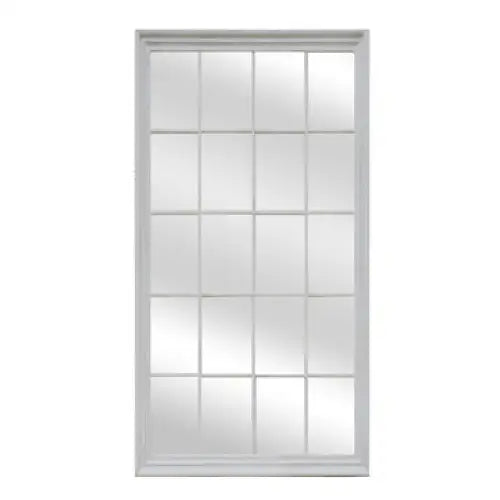 Window Style Mirror - White Rectangle 100cm x 200cm - Home & Garden > Decor > Mirrors