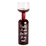 Wine Bottle Glass - Home & Garden > Kitchenware