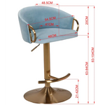 WINFREY GAS LIFT BAR STOOL - Furniture > Bar Stools & Chairs > Arm Chairs & Recliners