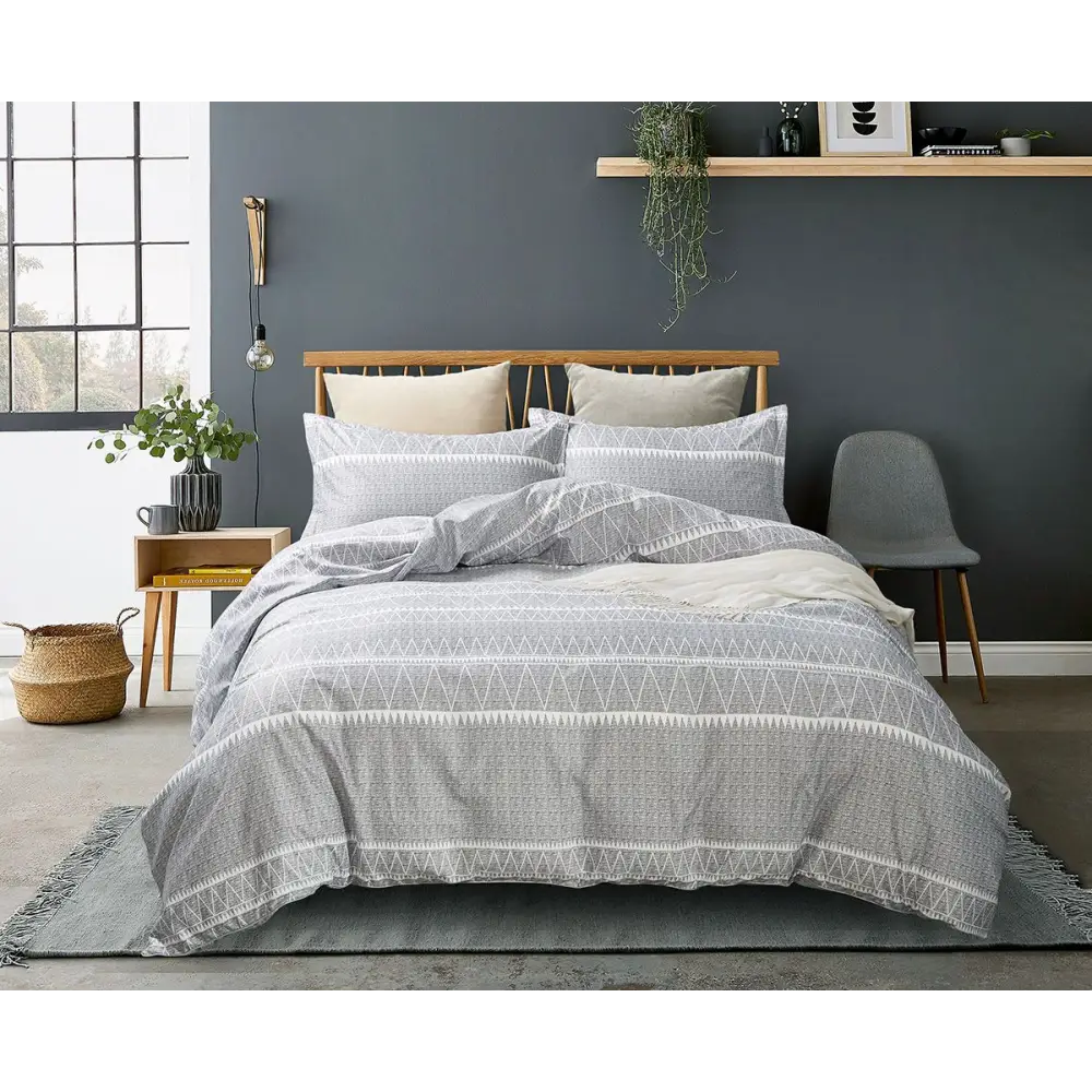Winslow Super King Size Duvet Quilt Cover Set - Home & Garden > Bedding > Duvet Covers