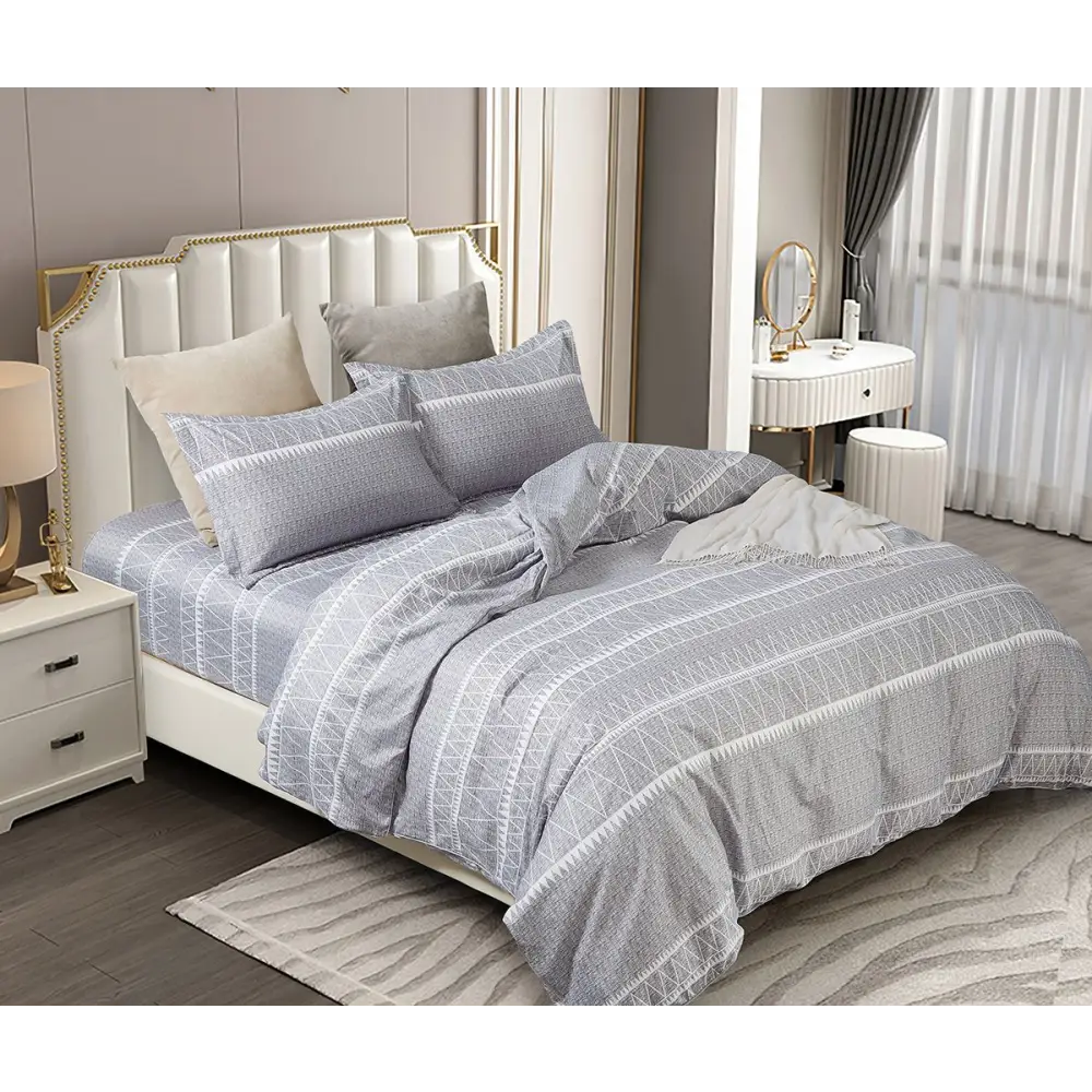 Winslow Super King Size Duvet Quilt Cover Set - Home & Garden > Bedding > Duvet Covers