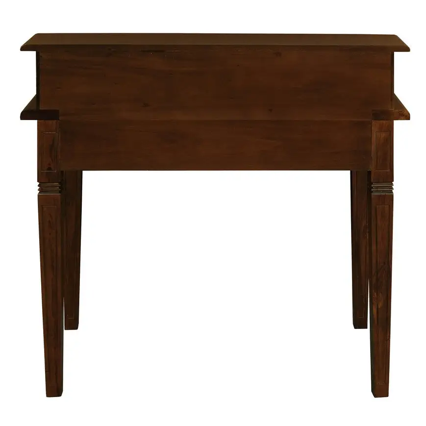 Winston 6 Drawer Solid Timber Writing Desk (Mahogany) - Furniture > Office