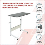 Wood Computer Desk PC Laptop Table Workstation Office Study Home Furniture - Furniture > Office