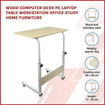 Wood Computer Desk PC Laptop Table Workstation Office Study Home Furniture - Furniture > Office