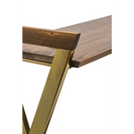 Wooden Entryway Hallway Console Table with Shelves - Furniture > Living Room