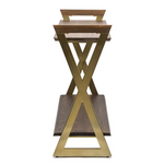 Wooden Entryway Hallway Console Table with Shelves - Furniture > Living Room