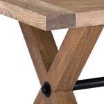 Woodland 190cm Dining Table Timber Wood Natural - Furniture > Dining