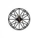 Wrought Iron Outdoor Clock - Home & Garden > Decor