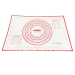 X Large Silicone Pastry Mat Thick Non Stick Baking Mat with Measurement 40*60 cm Fondant Mat Counter Mat Dough Rolling