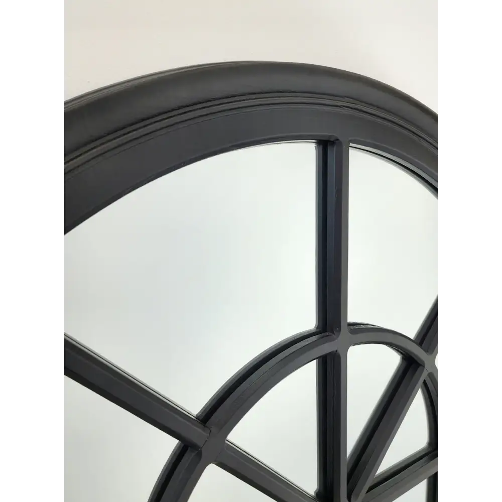 X-Large Window Style Mirror - Black Arch 100 CM x 180 CM - Home & Garden > Decor