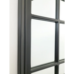 X-Large Window Style Mirror - Black Arch 100 CM x 180 CM - Home & Garden > Decor