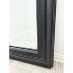X-Large Window Style Mirror - Black Arch 100 CM x 180 CM - Home & Garden > Decor