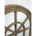 X-Large Window Style Mirror - Taupe Arch 100 CM x 180 CM - Home & Garden > Decor
