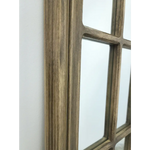 X-Large Window Style Mirror - Taupe Arch 100 CM x 180 CM - Home & Garden > Decor