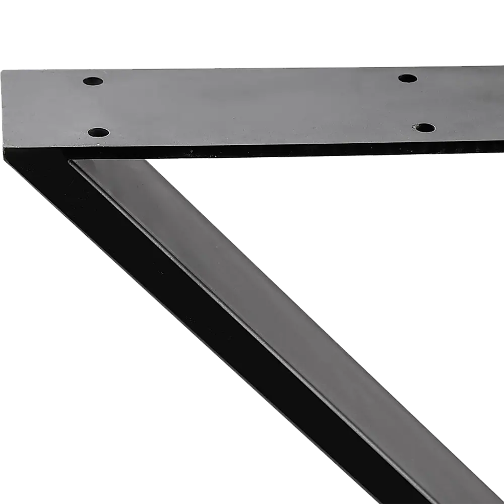 X Shaped Table Bench Desk Legs Retro Industrial Design Fully Welded - Furniture > Office