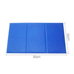 XL Pet Cool Gel Mat Dog Cat Bed Non-Toxic Cooling Dog Summer Pad 90 x 50cm - Pet Care > Dog Supplies > Dog Beds