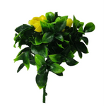 Yellow Rose Vertical Garden / Green Wall UV Resistant Sample - Home & Garden > Artificial Plants