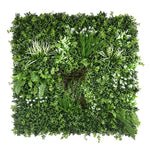 YES4HOMES 1 SQM Artificial Plant Wall Grass Panels Vertical Garden Foliage Tile Fence 1X1M Green - Home & Garden >