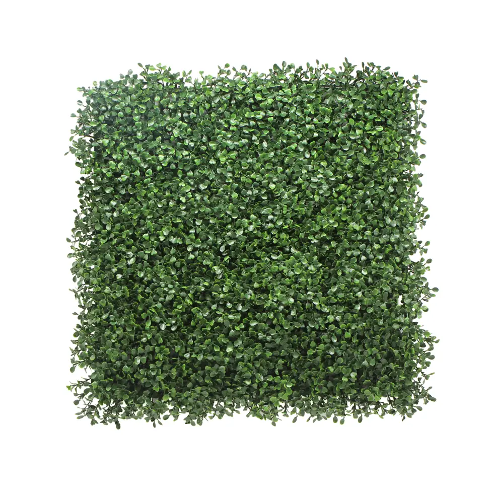 YES4HOMES 12 x Artificial Plant Wall Grass Panels Vertical Garden Tile Fence 50X50CM Green - Home & Garden > Artificial