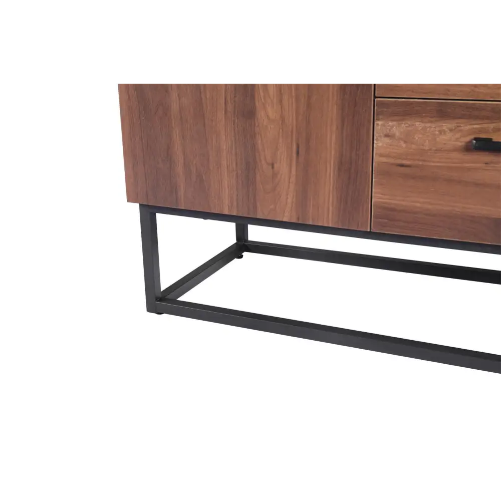 YES4HOMES 120cm Wooden TV Entertainment Unit Stand Storage Shelf Cupboard Organiser - Furniture > Living Room
