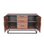 YES4HOMES 120cm Wooden TV Entertainment Unit Stand Storage Shelf Cupboard Organiser - Furniture > Living Room