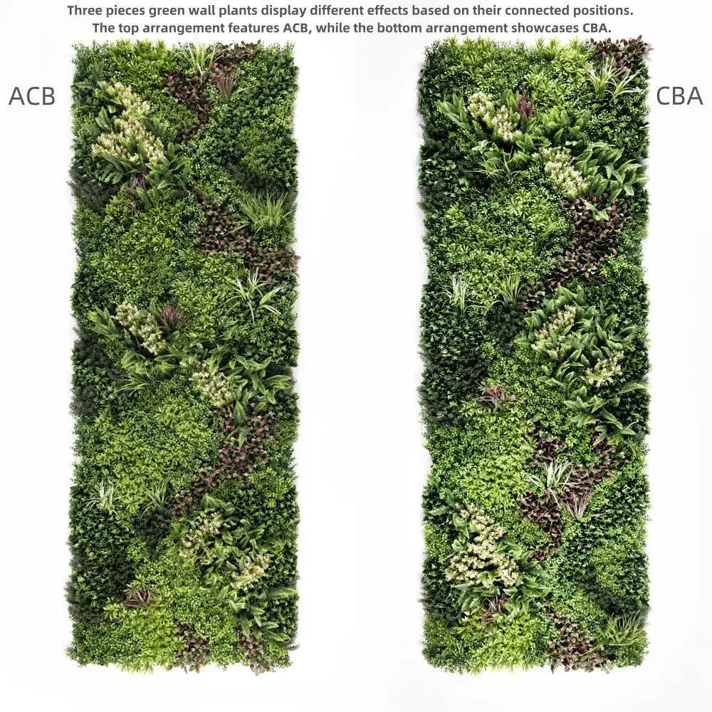 YES4HOMES 3 SQM Artificial Plant Wall Grass Panels Vertical Garden Foliage Tile Fence 1X1M - Home & Garden > Artificial