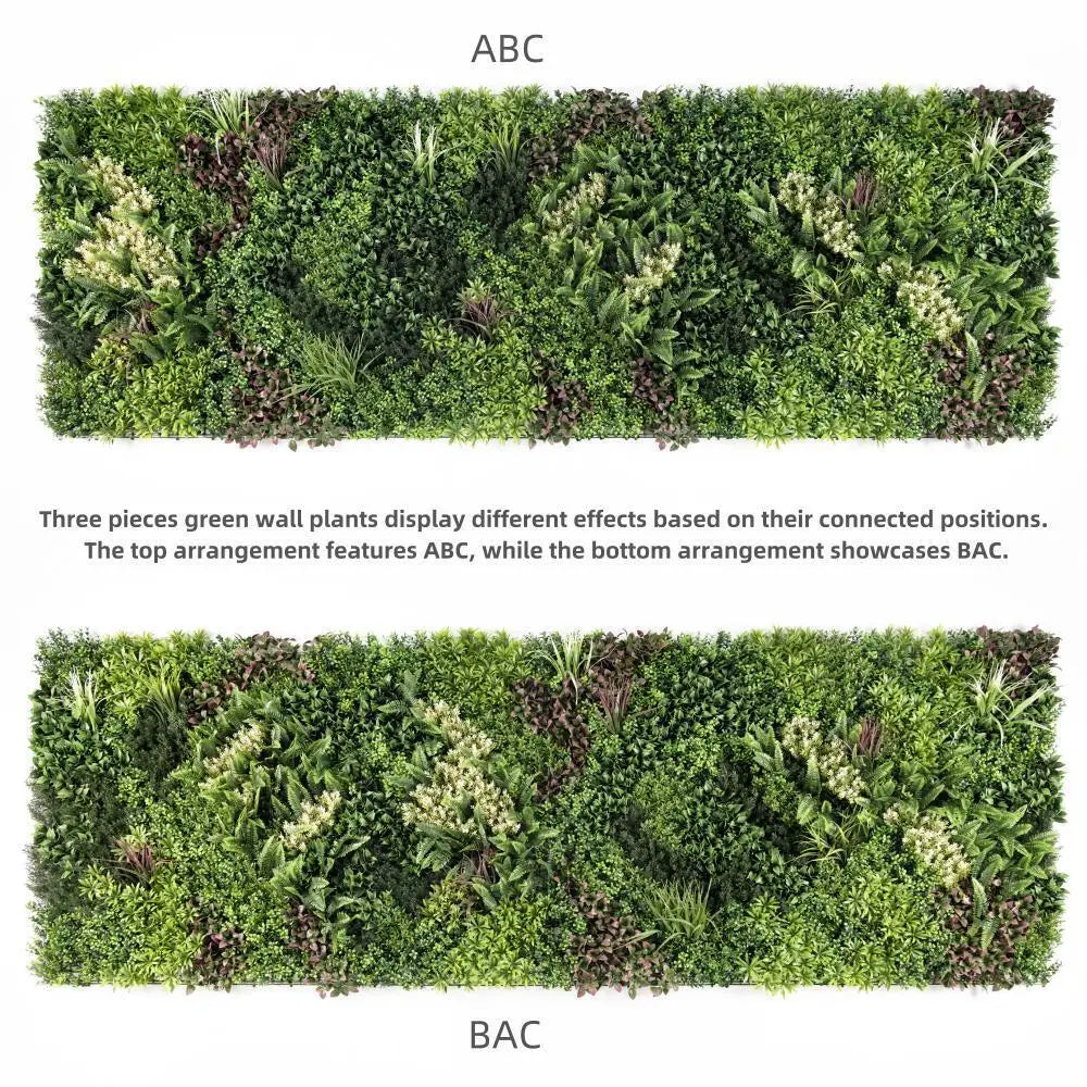 YES4HOMES 3 SQM Artificial Plant Wall Grass Panels Vertical Garden Foliage Tile Fence 1X1M - Home & Garden > Artificial