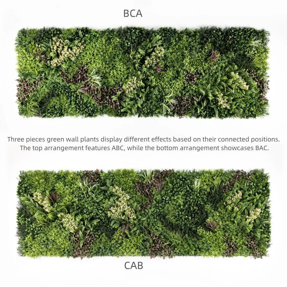 YES4HOMES 3 SQM Artificial Plant Wall Grass Panels Vertical Garden Foliage Tile Fence 1X1M - Home & Garden > Artificial