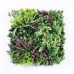 YES4HOMES 4 Artificial Plant Wall Grass Panels Vertical Garden Foliage Tile Fence 50X50 CM - Home & Garden > Artificial
