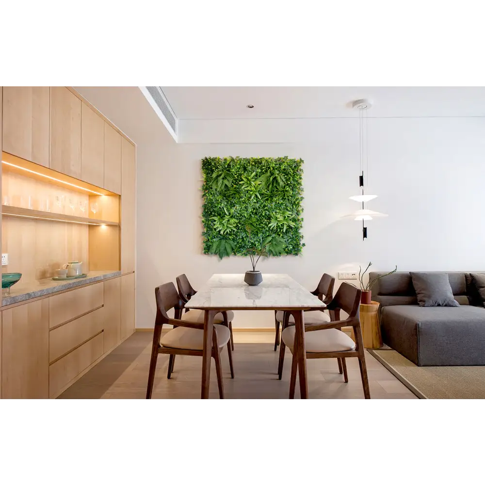 YES4HOMES 5 SQM Artificial Plant Wall Décor Grass Panels Vertical Garden Foliage Tile Fence 1X1M - Home & Garden >
