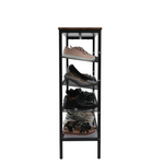 YES4HOMES 5-Tier Large Shoe Rack Shelf Stand Flat & Slant Adjustable Storage Organizer 100 cm - Furniture > Living Room