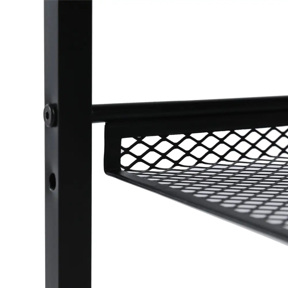 YES4HOMES 5-Tier Large Shoe Rack Shelf Stand Flat & Slant Adjustable Storage Organizer 100 cm - Furniture > Living Room