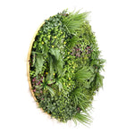 YES4HOMES Artificial Green Wall Plant Garden Flower Panel Disc Art 100cm Grassy UV Resistant-Wonderland - Home & Garden