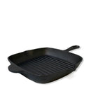 YES4HOMES Cast Iron Barbecue Skillet Fry Griddle Pan Pre-Seasoned Oven Safe Grill Frypan - Home & Garden > Kitchenware