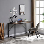 YES4HOMES Computer Desk Sturdy Home Office Desk for Laptop Modern Simple Style Writing Table Multipurpose Workstation