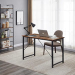 YES4HOMES Computer Desk Sturdy Home Office Desk for Laptop Modern Simple Style Writing Table Multipurpose Workstation