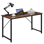 YES4HOMES Computer Desk Sturdy Home Office Gaming Desk for Laptop Modern Simple Style Writing Table Multipurpose