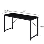YES4HOMES Computer Desk Sturdy Home Office Gaming Desk for Laptop Modern Simple Style Writing Table Multipurpose