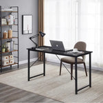 YES4HOMES Computer Desk Sturdy Home Office Gaming Desk for Laptop Modern Simple Style Writing Table Multipurpose