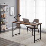 YES4HOMES Computer Desk Sturdy Home Office Gaming Desk for Laptop Modern Simple Style Writing Table Multipurpose