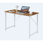 YES4HOMES Computer Desk Sturdy Home Office Gaming Desk for Laptop Modern Simple Style Table Multipurpose Workstation