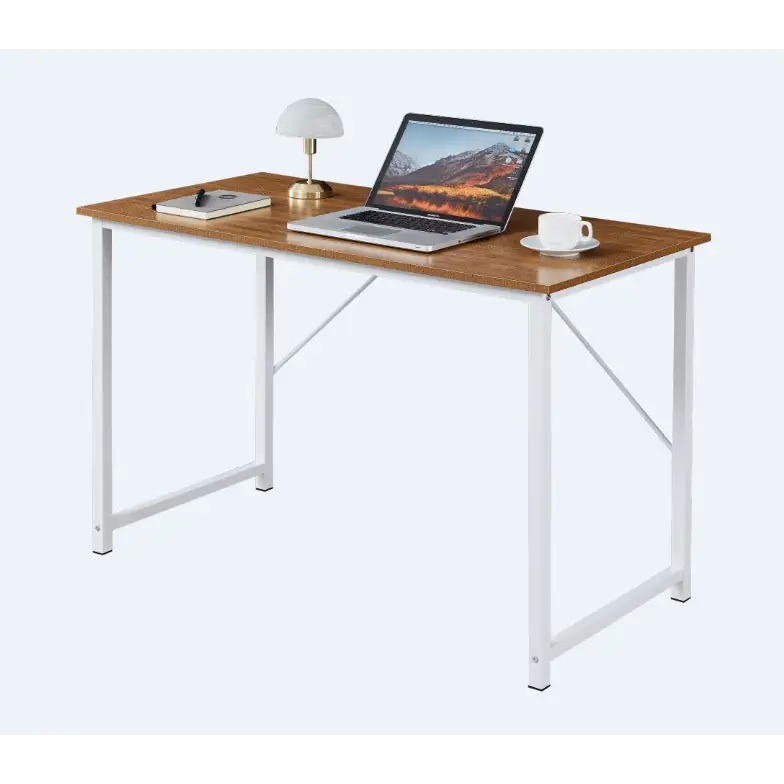 YES4HOMES Computer Desk Sturdy Home Office Gaming Desk for Laptop Modern Simple Style Table Multipurpose Workstation