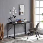 YES4HOMES Computer Desk Sturdy Home Office Gaming Desk for Laptop Modern Simple Style Writing Table Multipurpose