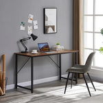 YES4HOMES Computer Desk Sturdy Home Office Gaming Desk for Laptop Modern Simple Style Writing Table Multipurpose