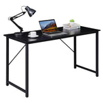 YES4HOMES Computer Desk Sturdy Home Office Gaming Desk for Laptop Modern Simple Style Writing Table Multipurpose