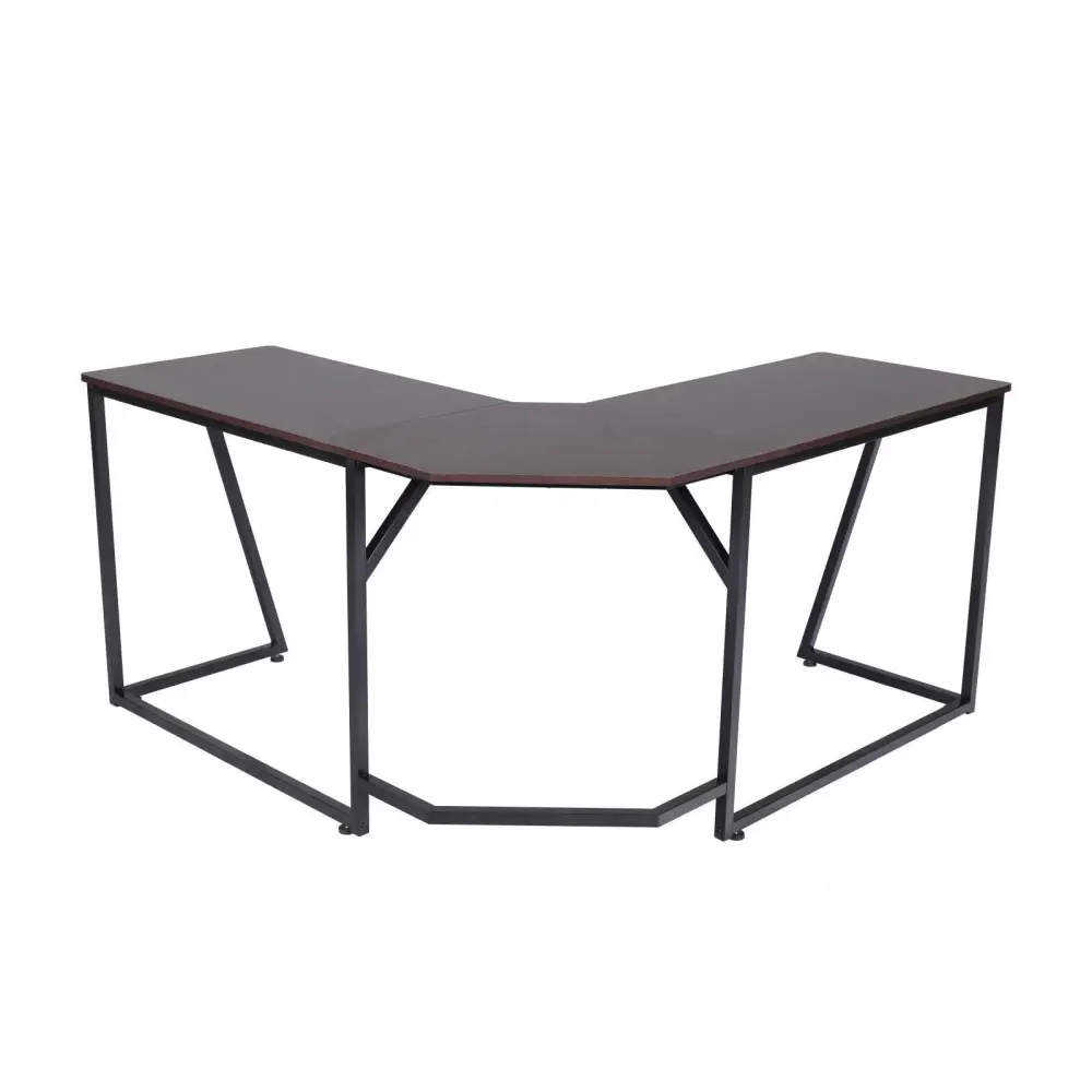 YES4HOMES Corner Computer Desk Sturdy Home Office Gaming Desk for Laptop Writing Table Multipurpose Workstation