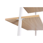 YES4HOMES Industrial Ladder Shelf Wood Wall-Mounted Bookcase Storage Rack Shelves Display - Furniture > Living Room