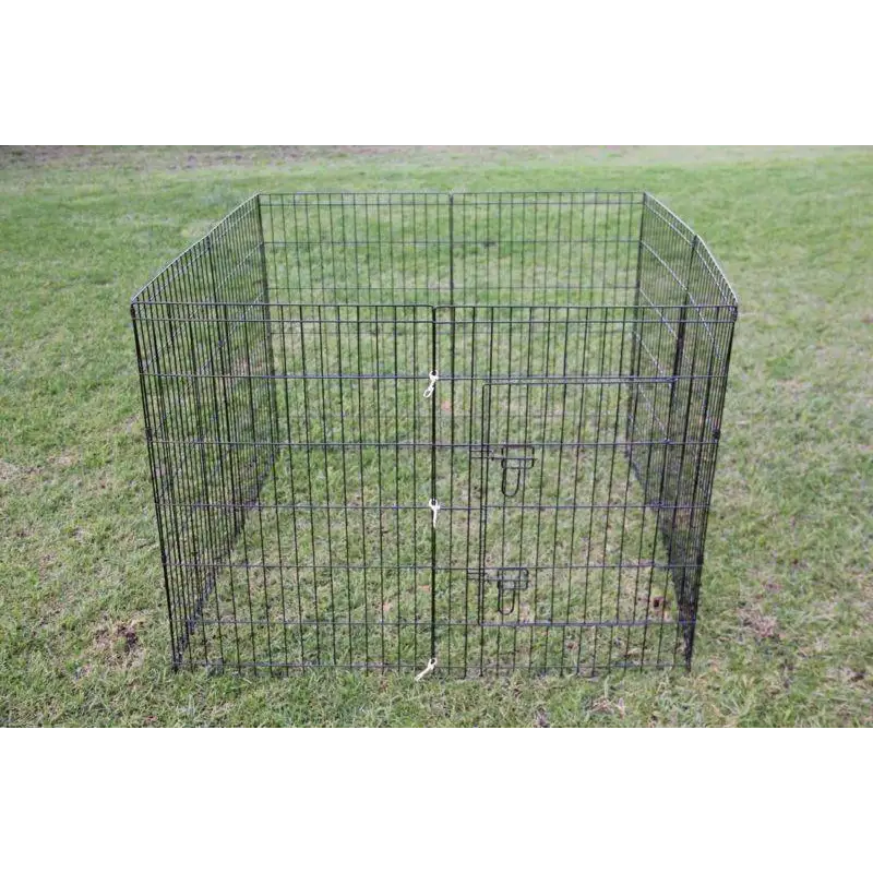 YES4PETS 120 cm 8 Panel Pet Dog Playpen Exercise Chicken Cage Puppy Crate Enclosure Cat Fence - Pet Care > Dog