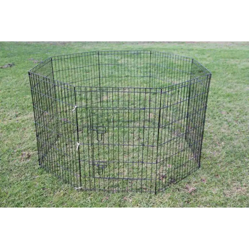 YES4PETS 120 cm 8 Panel Pet Dog Playpen Exercise Chicken Cage Puppy Crate Enclosure Cat Fence - Pet Care > Dog