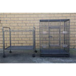 YES4PETS 135cm Bird Cage Parrot Aviary Pet Stand-alone Budgie Perch Castor Wheels - Pet Care > Bird > Bird Cages &
